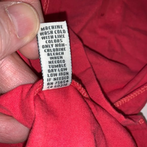 🍃2/$20🍃Abercrombie & Fitch Applique Logo Women's T-Shirt, Rose/Pink, S - Picture 5 of 7